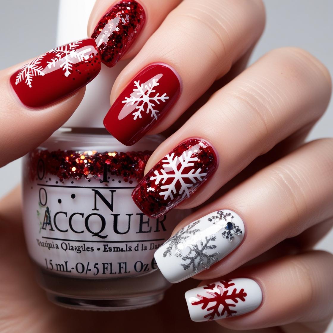 christmas nails